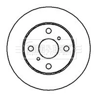 BBD4173 BORG & BECK Тормозной диск (фото 3)