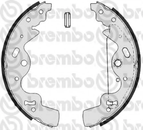 S 44 506 BREMBO Комплект тормозных колодок (фото 3)