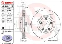 09.A062.11 BREMBO Тормозной диск (фото 3)