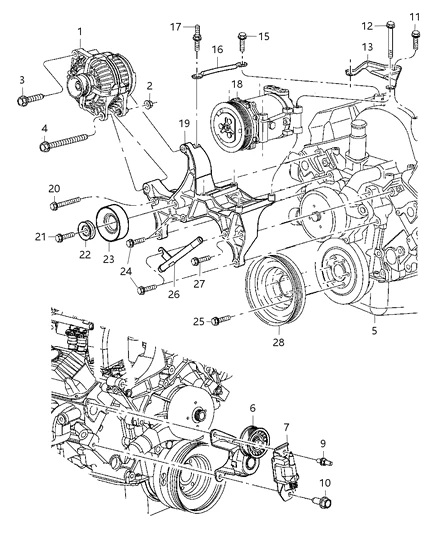 56028172AC CHRYSLER Катушка зажигания 95>07 cherokee (xj), grand i (zj), wrangler ii (tj) (фото 6)