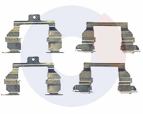 2332 CARRAB BRAKE PARTS Комплектующие (ремкомплект), колодки тормозные (фото 1)