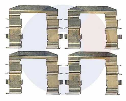 2464 CARRAB BRAKE PARTS Комплектующие (ремкомплект), колодки тормозные (фото 1)