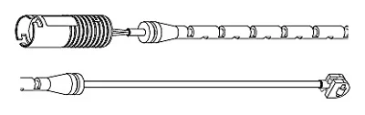 8153 CARRAB BRAKE PARTS Датчик износа тормозных колодок (фото 1)