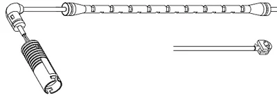 8199 CARRAB BRAKE PARTS Датчик износа тормозных колодок (фото 1)