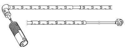 8246 CARRAB BRAKE PARTS Датчик износа тормозных колодок (фото 1)