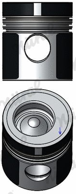 87-740000-30 NÜRAL Поршень (фото 1)