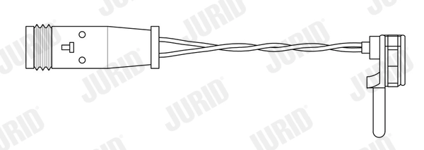 FWI261 JURID Сигнализатор, износ тормозных колодок (фото 1)