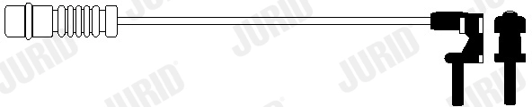 FWI267 JURID Сигнализатор, износ тормозных колодок (фото 1)