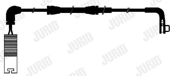 FWI277 JURID Сигнализатор, износ тормозных колодок (фото 1)