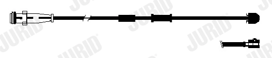 FWI289 JURID Сигнализатор, износ тормозных колодок (фото 1)