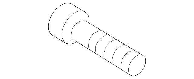 MB80 8031 CHRYSLER Bolt, front wheel hub (фото 3)