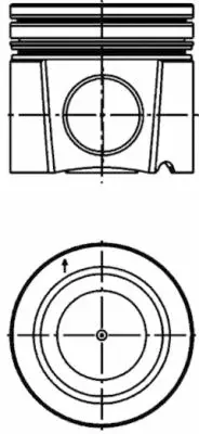 40310600 KOLBENSCHMIDT Поршень (фото 1)