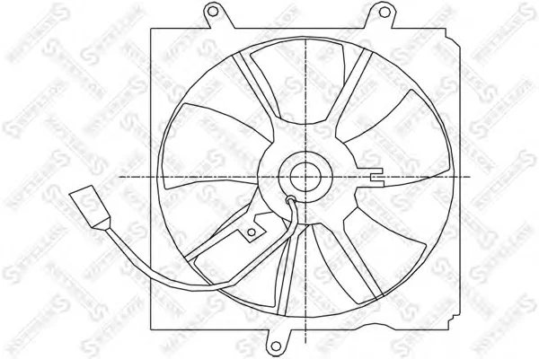 29-99415-SX STELLOX Вентилятор охлаждения радиатора (фото 1)