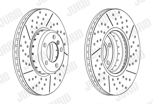 563199JC-1 JURID Тормозной диск (фото 2)