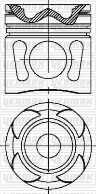 31-03567-000 YENMAK Поршень (фото 1)