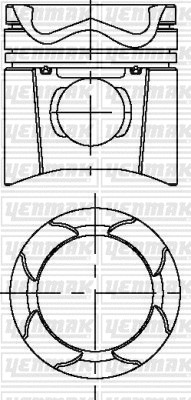 31-03568-000 YENMAK Поршень (фото 1)