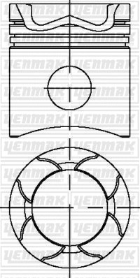 31-03569-000 YENMAK Поршень (фото 1)