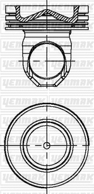 31-04653-000 YENMAK Поршень (фото 1)
