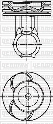 31-04654-000 YENMAK Поршень (фото 1)