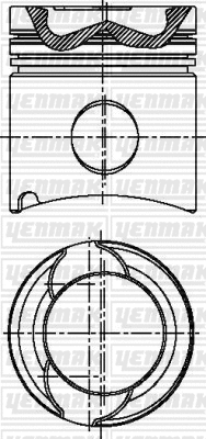 31-04660-000 YENMAK Поршень (фото 1)