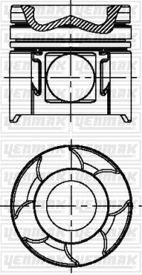 31-04661-000 YENMAK Поршень (фото 1)