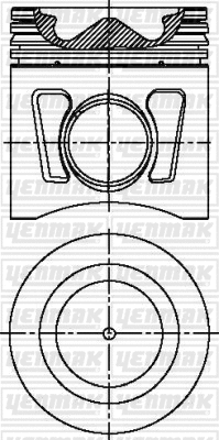 31-04864-000 YENMAK Поршень (фото 1)