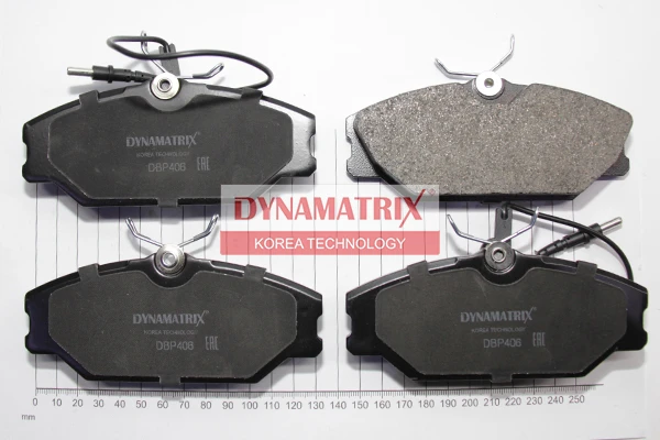 DBP406 DYNAMAX Комплект колодок для дисковых тормозов (фото 1)