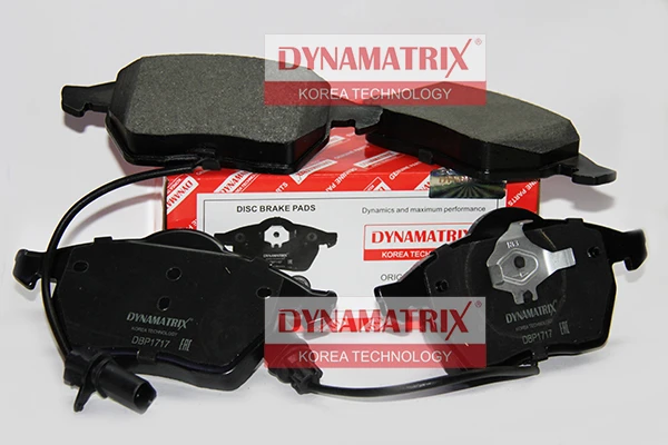 DBP1717 DYNAMAX Комплект колодок для дисковых тормозов (фото 1)