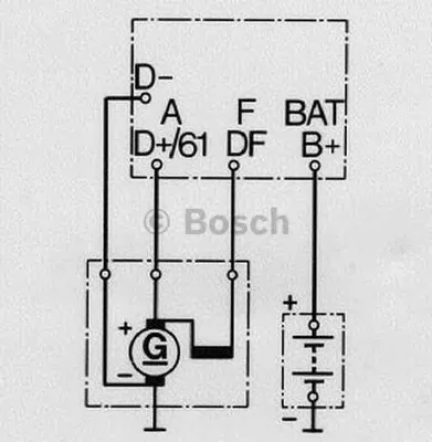 0 190 215 034 BOSCH Регулятор генератора (фото 2)