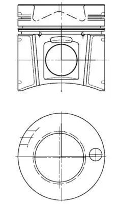 99813960 KOLBENSCHMIDT Ремонтный комплект, поршень / гильза цилиндра (фото 1)