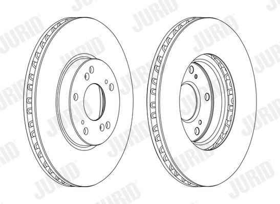 562725JC-1 JURID Тормозной диск (фото 2)