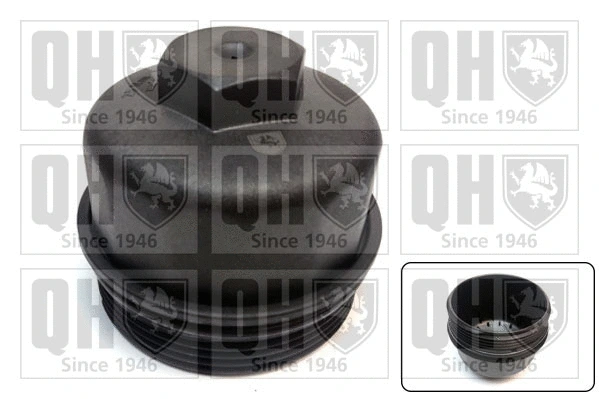 QOC1037 QUINTON HAZELL Крышка, корпус масляного фильтра (фото 1)