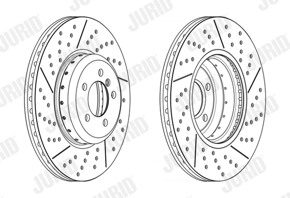 563200JC-1 JURID Тормозной диск (фото 2)