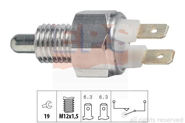 1.860.029 EPS Выключатель, фара заднего хода (фото 3)