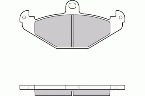 12-1033 E.T.F. Комплект тормозных колодок, дисковый тормоз (фото 2)