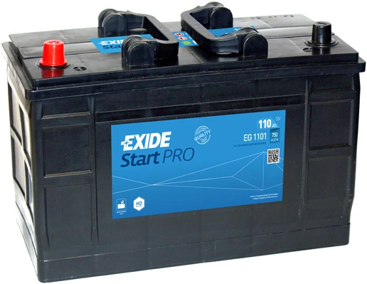 EG1101 EXIDE Стартерная аккумуляторная батарея (фото 5)
