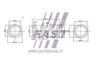 FT12230K FAST Пружина ходовой части (фото 3)