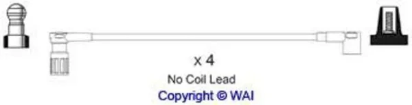 SL185 WAIGLOBAL Высоковольтные провода (комплект проводов зажигания) (фото 1)