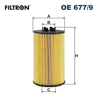 OE 677/9 FILTRON Масляный фильтр (фото 2)