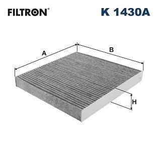 K 1430A FILTRON Фильтр, воздух во внутренном пространстве (фото 2)