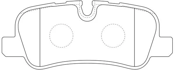 FP7406 FIT Комплект тормозных колодок, дисковый тормоз (фото 4)