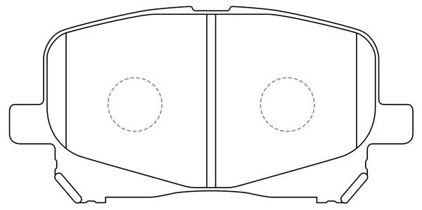 FP1227 FIT Комплект тормозных колодок, дисковый тормоз (фото 2)