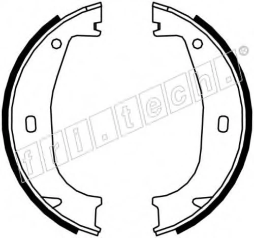 1019.026 FRI.TECH. Комплект тормозных колодок, стояночная тормозная система (фото 2)