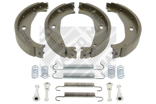 88661 MAPCO Комплект тормозных колодок, стояночная тормозная система (фото 4)