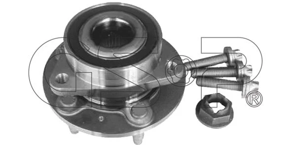 9330019K GSP Комплект подшипника ступицы колеса (фото 2)