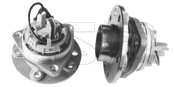 9330021 GSP Комплект подшипника ступицы колеса (фото 2)