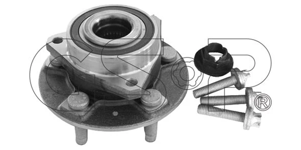 9330024K GSP Комплект подшипника ступицы колеса (фото 2)
