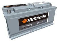 AGM 60520 HANKOOK Стартерная аккумуляторная батарея (фото 2)
