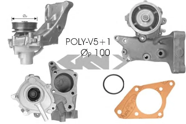 91282 GKN SPIDAN/LOEBRO Водяной насос (помпа) (фото 1)