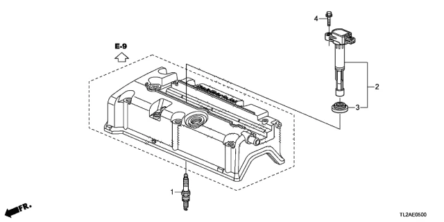 30520-RL5-A01 HONDA Катушка зажигания 30520-rl5-a01 (фото 6)